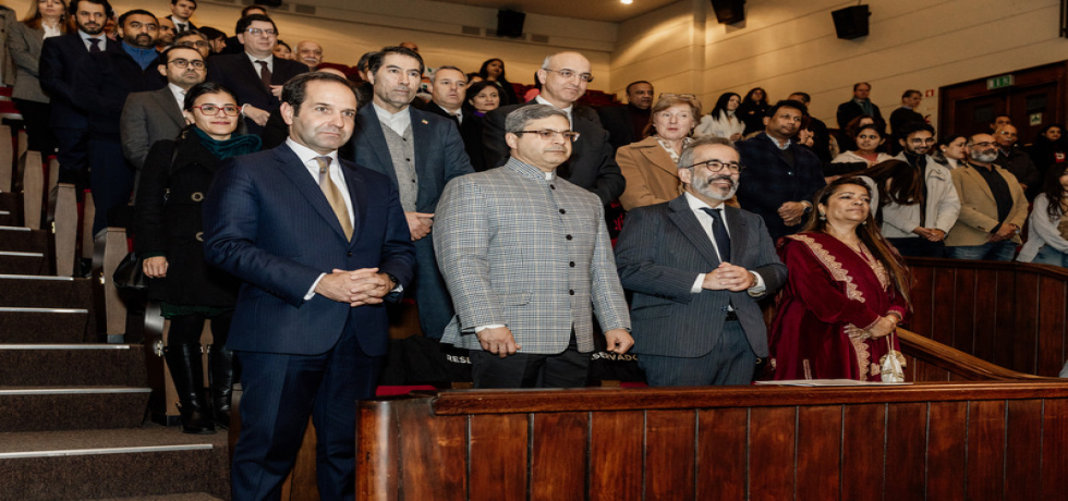 The launch of year-long Celebration of 50 years of diplomatic relations between India and Portugal, inagurated with a three day film festival by FM Paulo Rangel